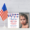 Search for 4th birthday thank you cards 4th of july
