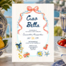 Search for amalfi coast bridal shower invitations La dolce vita
