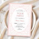 Search for vintage toile invitations Pink