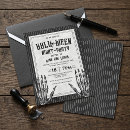 Search for skeleton halloween invitations Gothic halloween party