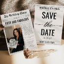Search for fifty and fabulous birthday invitations Black and white