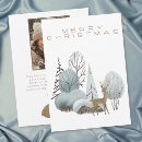 Search for woodland christmas cards Snowy forest