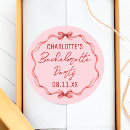 Search for pink bachelorette party stickers Trendy