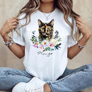 Search for tortoiseshell cat tshirts Feline