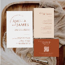 Search for terra cotta wedding invitations Boho