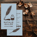 Search for quill business cards Modern