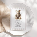 Search for preppy birthday invitations Teddy bear birthday
