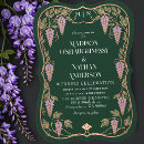 Search for purple and rose gold wedding invitations Floral