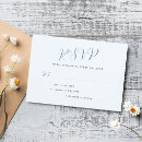 Search for dusty blue rsvp cards Script