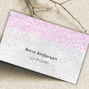 Search for light pink business cards Beauty salon