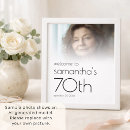 Search for 70th birthday posters Modern