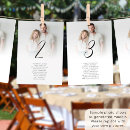 Search for guest names and table cards Minimalist