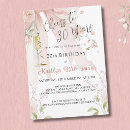 Search for champagne 30th birthday invitations Cheers to 30 years