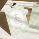 Search for golf baby shower invitations New to the club