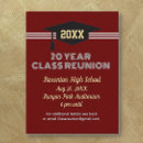 Search for class reunion invitation postcards 20 year reunion