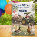 Search for tractor birthday cards Boy