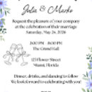 Search for floral invitation wedding posters Elegant