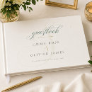 Search for emerald green guest books Modern