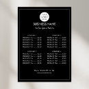 Search for price lists Black and white