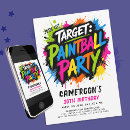 Search for targets invitations For kids