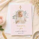 Search for girl baptism thank you cards Christening