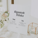 Search for rustic signature drinks wedding signs Modern