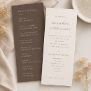 Search for order of service for weddings Elegant