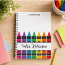 Search for teacher appreciation notebooks Colourful