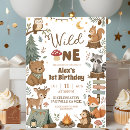 Search for wild one boy invitations For kids
