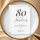 Search for 80th party cards 80 year old