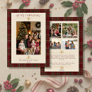 Search for plaid christmas cards Vintage