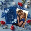 Search for delft blue invitations Blue and white
