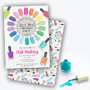 Search for manicure invitations Nail polish
