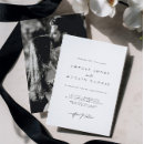 Search for minimalist photo wedding invitations Classic