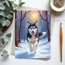 Search for husky dogs postcards Siberian