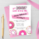 Search for donut birthday invitations Girl