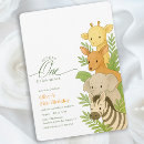Search for animal illustrations invitations Jungle animals