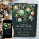 Search for green tree christmas invitations Watercolor
