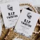 Search for rip to my 20s invitations Mourning twenties