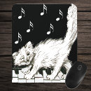 Search for white note standard mousepads Musical notes