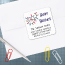 Search for happy holidays stickers Stylish