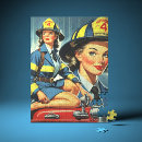 Search for firefighter puzzles Vintage