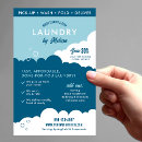 Search for laundry flyers Blue