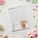 Search for highland games Baby shower