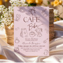 Search for cafe latte invitations A baby is brewing