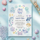 Search for crab baby shower invitations Blue