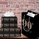 Search for 90th birthday wrapping paper Black