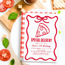 Search for special delivery invitations Red