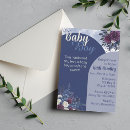 Search for deep purple invitations Floral