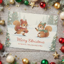Search for squirrel christmas cards Woodland